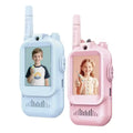 Magecam Video Walkie Talkies for Kids 2 Pack Rechargeable Intercom Walkie-talkie 2 Screen One-Click Call Child Video Intercom